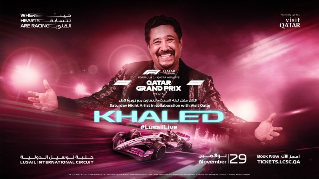 Cheb Khaled-хедлайнер F1 Qatar Grand Prix 2025