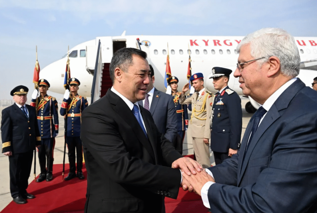 Жапаров пригласил египетский бизнес в Бишкек